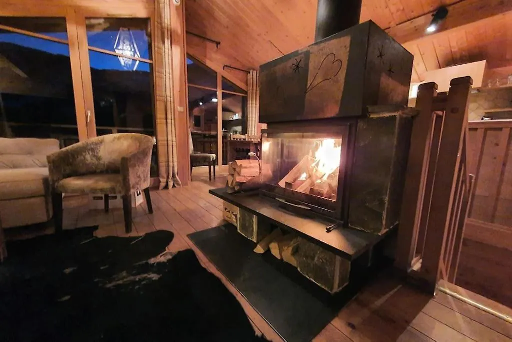 Cosy 4 Bedroom Chalet With Hot Tub Saint-Marcel